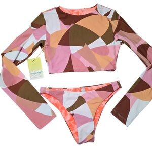 Maaji Womens Two Piece Set Size Large #Lux-E